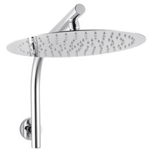 Colby 300mm Round Gooseneck Rain Shower Arm & Head